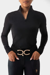 Dragon Luxe Top-  (black)