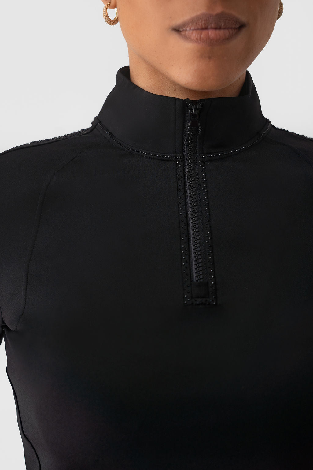 Dragon Luxe Top-  (black)