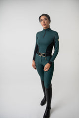 PRE ORDER- Dragon Rhinestone full seat  breeches (Emerald Green, Limited edition)