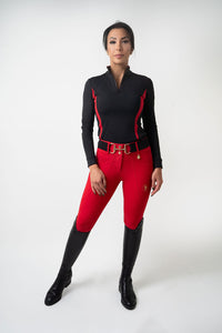 PRE ORDER- Dragon Luxe Top- Red/Black (Limited Edition)