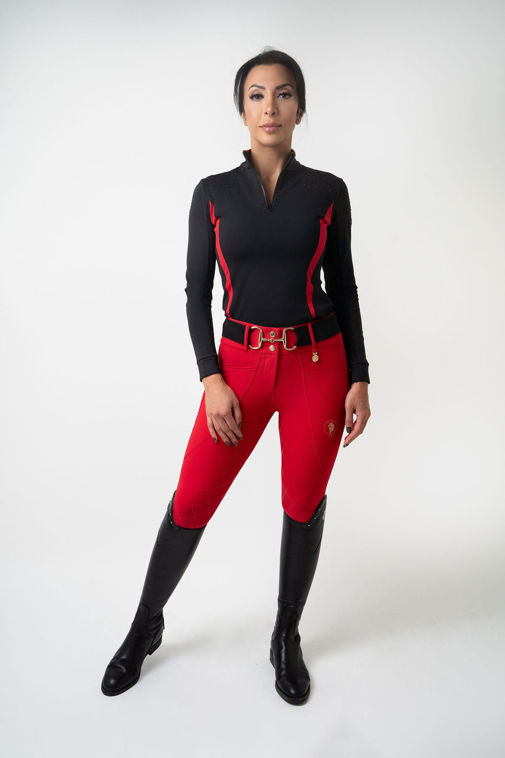 PRE ORDER- Dragon Luxe Top- Red/Black (Limited Edition)