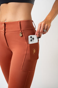 PRE ORDER- Euro Suede Full Seat Pro (Rust)