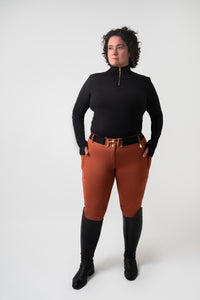 PRE ORDER- Euro Suede Full Seat Pro (Rust)
