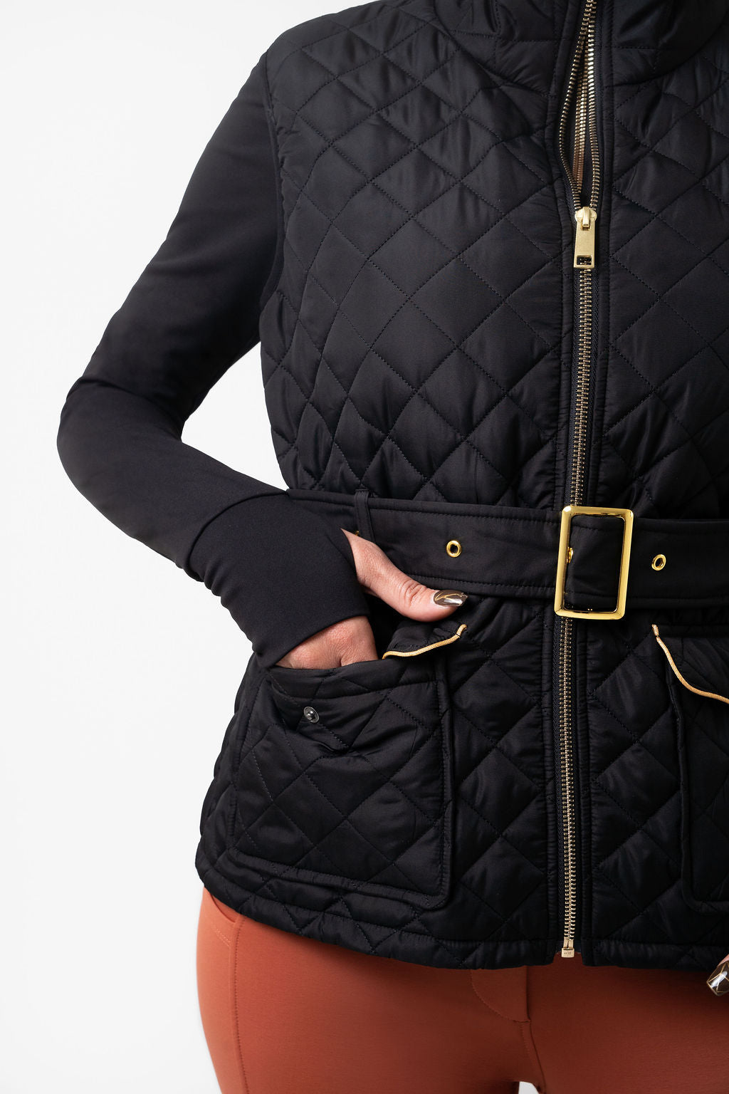 The Imperia Vest- Black