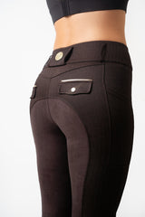 PRE ORDER- Euro Suede Full Seat (Twill Chocolate)