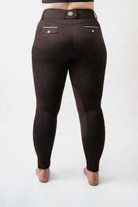 PRE ORDER- Euro Suede Knee patch (Twill Chocolate)