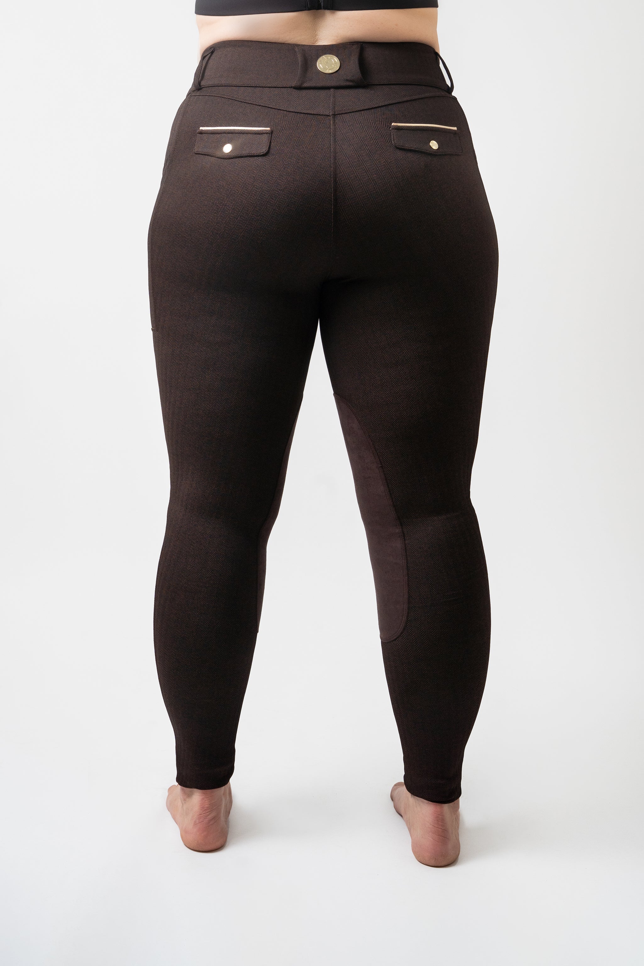 PRE ORDER- Euro Suede Knee patch (Twill Chocolate)
