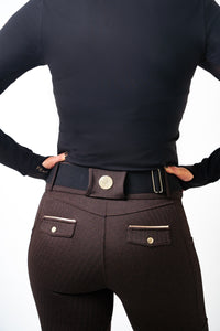 PRE ORDER- Euro Suede Knee patch (Twill Chocolate)