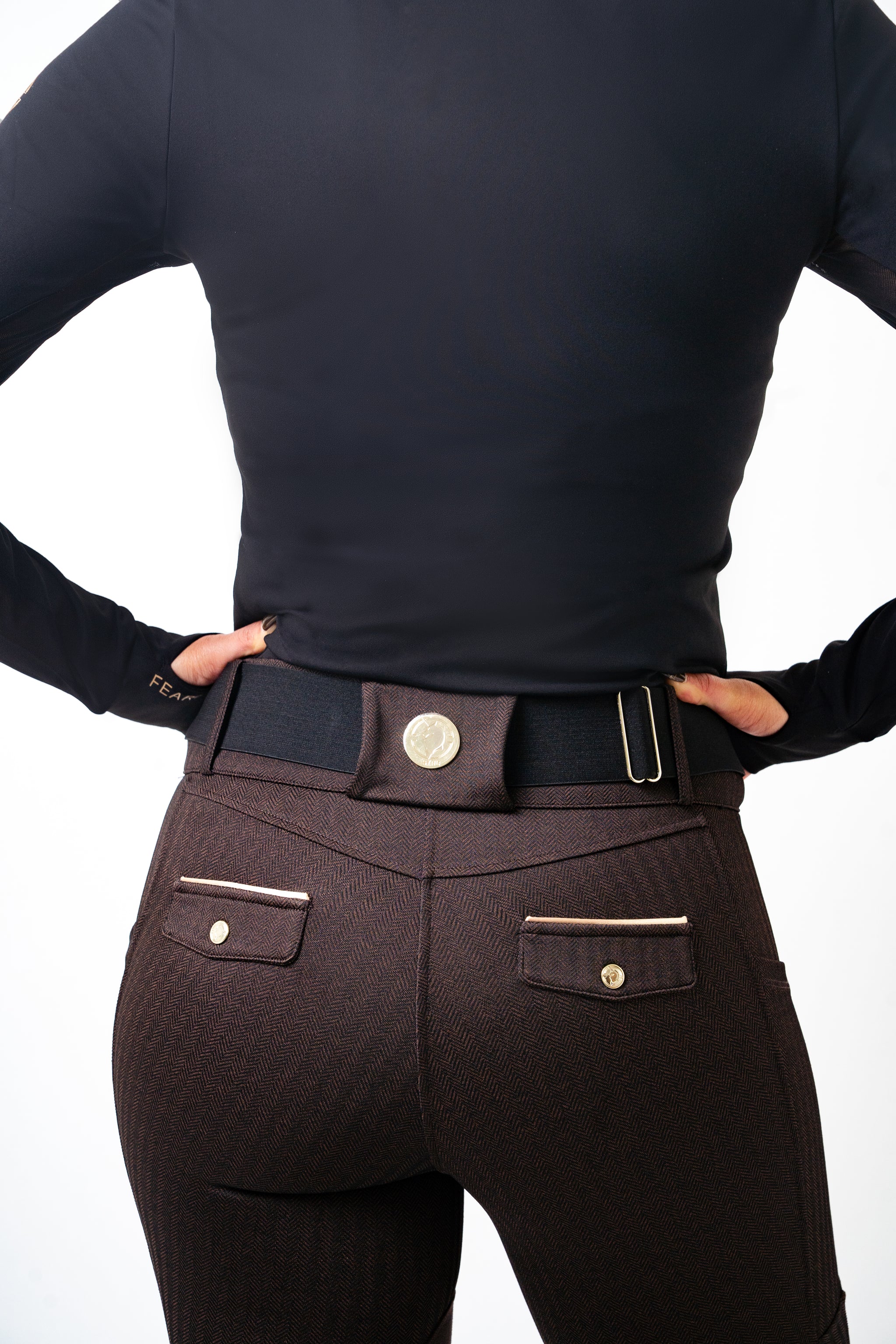 PRE ORDER- Euro Suede Knee patch (Twill Chocolate)