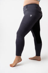 PRE ORDER- Euro Suede Full Seat (Grey with Black Suede)