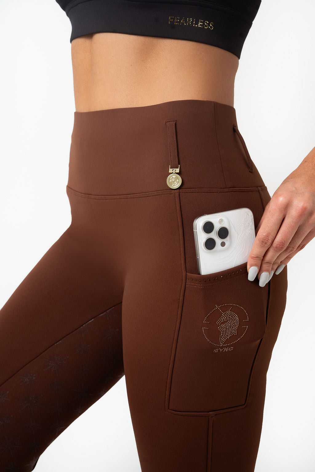 PRE ORDER- Winter Wonderland Cozy Full Seat PULL ON- (Chocolate/Thermal Double Fleeced)