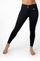 PRE ORDER- Winter Wonderland KNEE PATCH PRO- Black (Thermal/Double Fleeced)