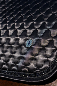 Dragon Luxe Saddle Pad (Jumping/Black)