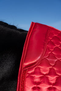 Dragon Luxe Saddle Pad (Dressage/red)
