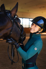 Dragon Luxe Top- Emerald Green/Black (Limited Edition)