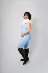 Dragon Rhinestone Full Seat Breeches (Santorini Sky)