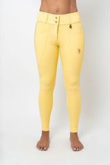 Dragon Rhinestone Full Seat Breeches (Sunflower)
