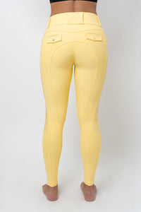 Dragon Rhinestone Full Seat Breeches (Sunflower)