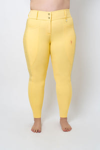 Dragon Rhinestone Full Seat Breeches (Sunflower)
