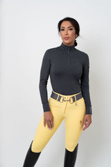 Dragon Rhinestone Full Seat Breeches (Sunflower)