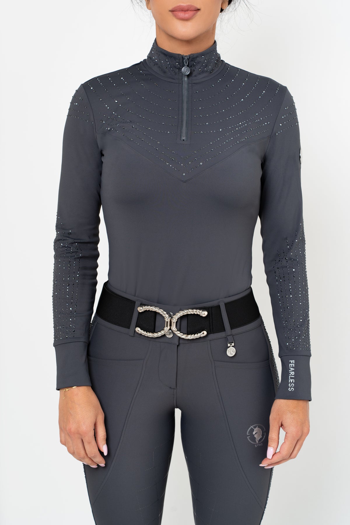 Dragon Long Sleeve Shirt (Charcoal Grey)
