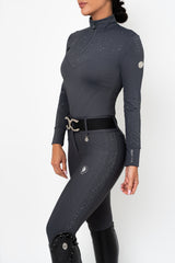 Dragon Long Sleeve Shirt (Charcoal Grey)