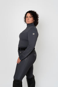 Dragon Long Sleeve Shirt (Charcoal Grey)