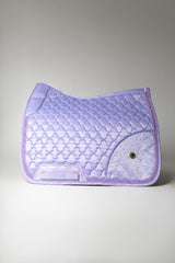Dragon Luxe Saddle Pad (Dressage/Lilac Breeze)