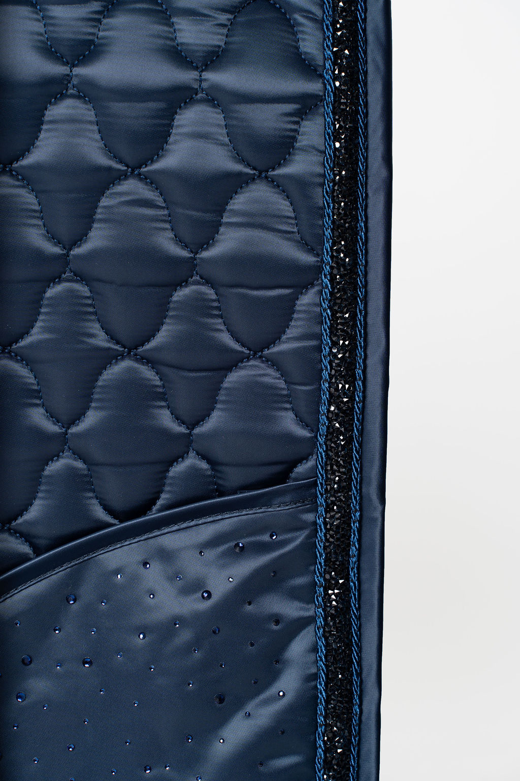 Dragon Luxe Saddle Pad (Dressage/Navy)