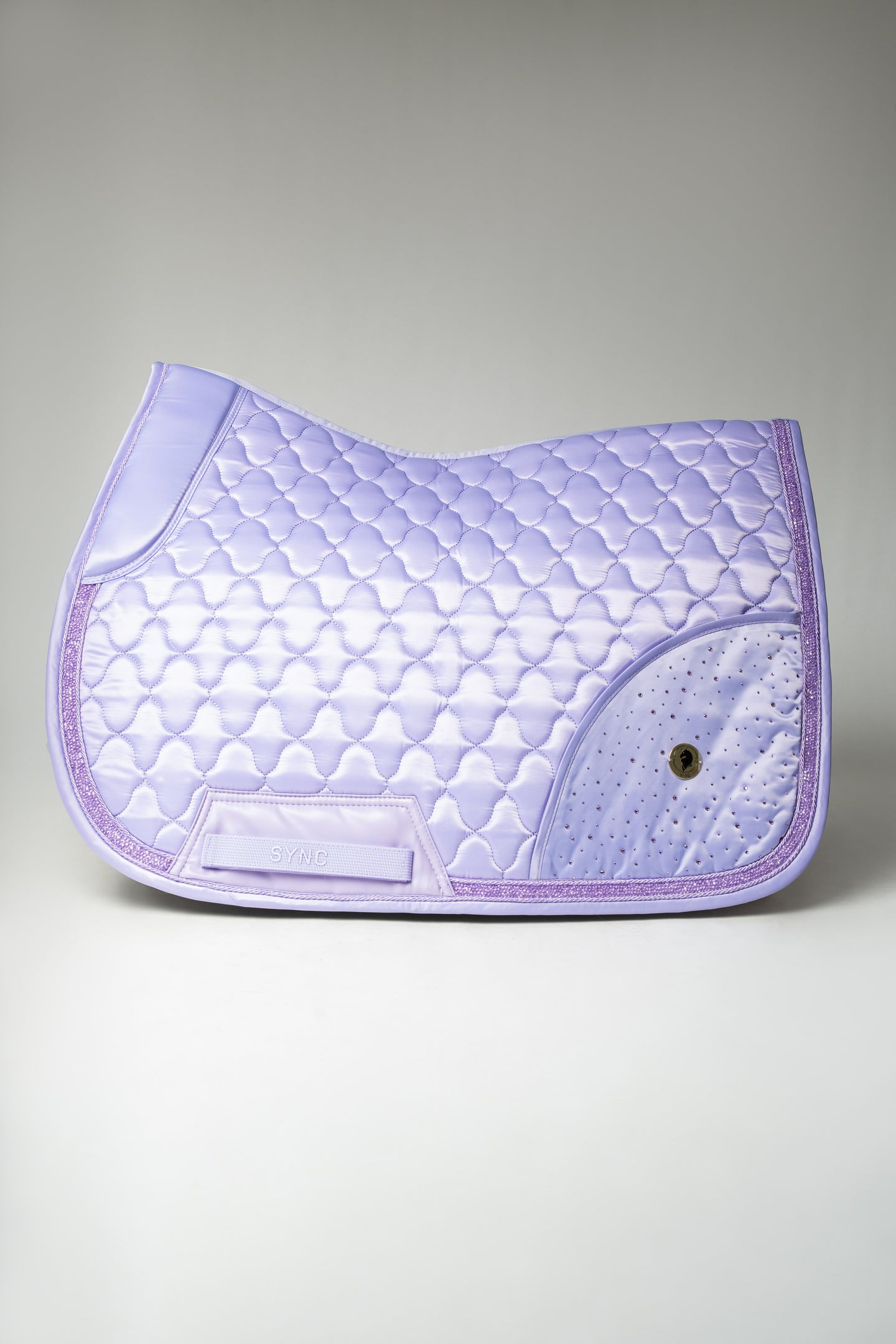 Dragon Luxe Saddle Pad (Jumping/Lilac Breeze)