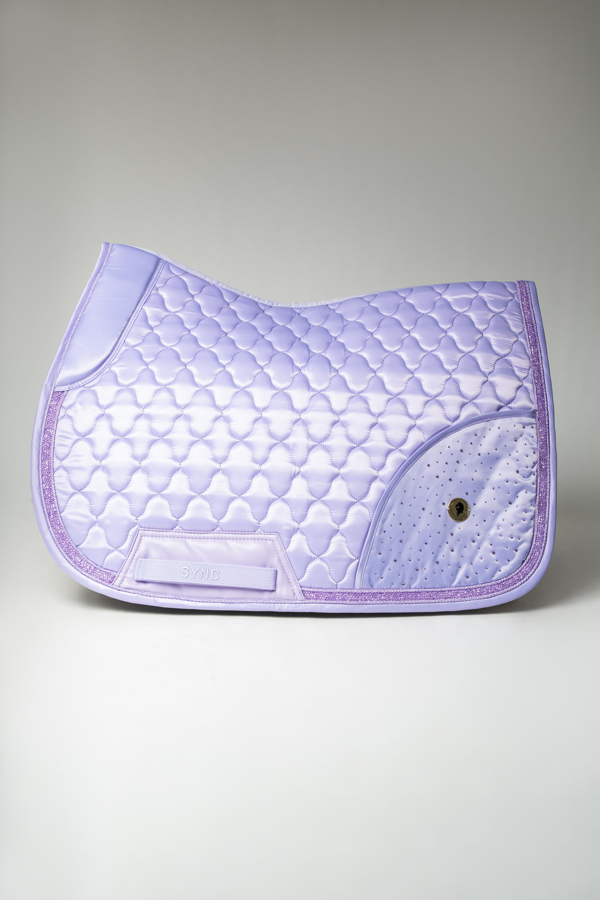 Dragon Luxe Saddle Pad (Jumping/Lilac Breeze)