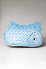 Dragon Luxe Saddle Pad (Jumping/Santorini Sky)