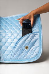 Dragon Luxe Saddle Pad (Jumping/Santorini Sky)