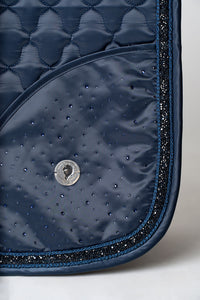 Dragon Luxe Saddle Pad (Jumping/Navy)