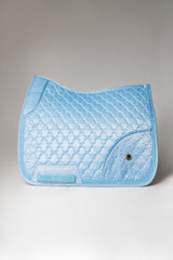 Dragon Luxe Saddle Pad (Dressage/Santorini Sky)
