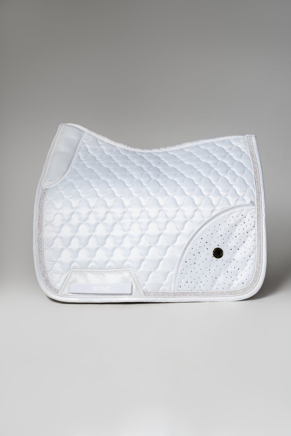 Dragon Luxe Saddle Pad (Dressage/White)