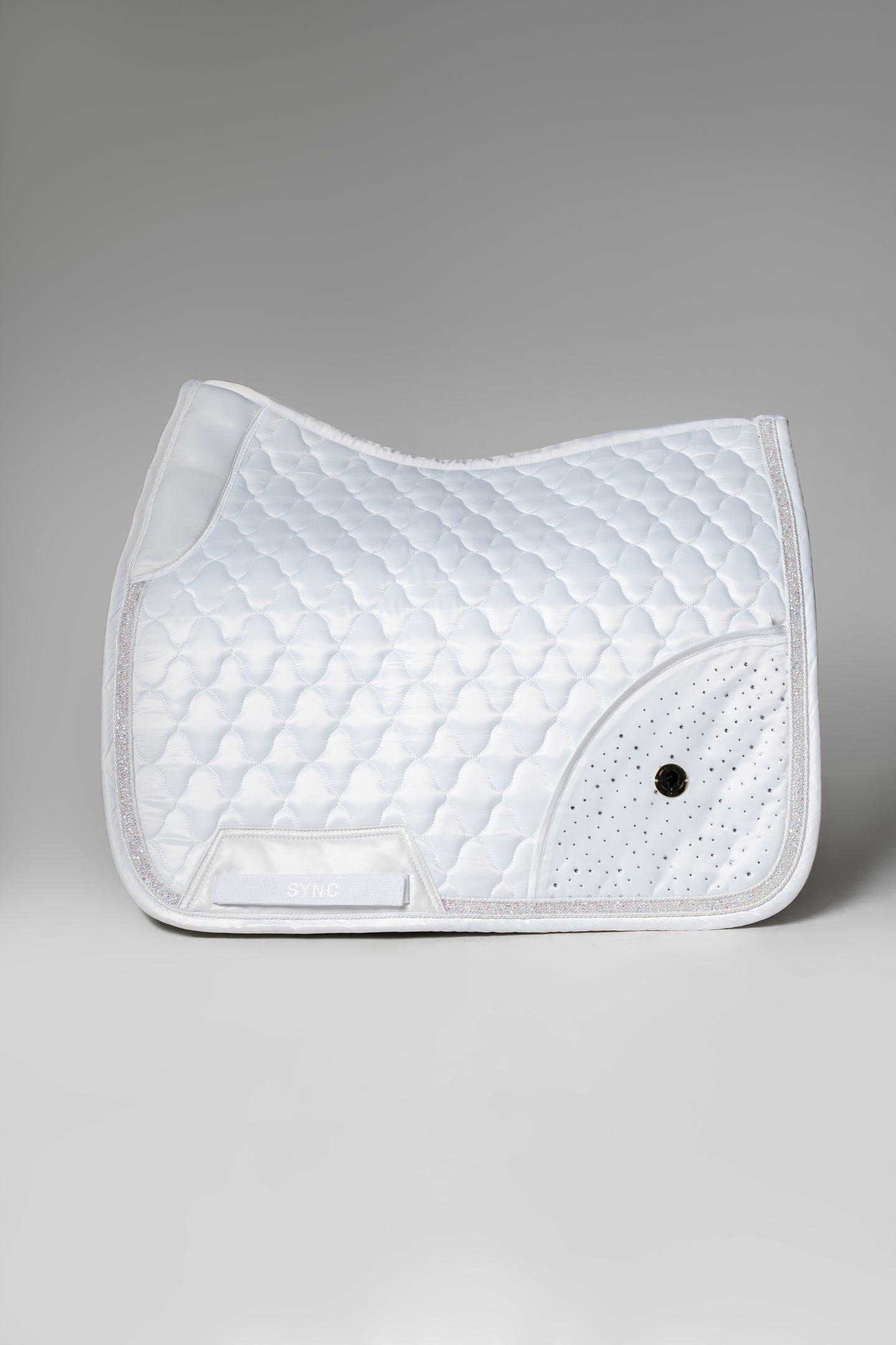 Dragon Luxe Saddle Pad (Dressage/White)