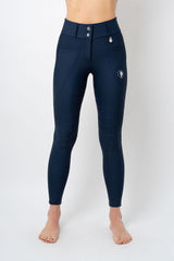 Dragon Rhinestone Full Seat Breeches (Navy)