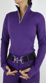 Dragon Luxe Top- (purple)