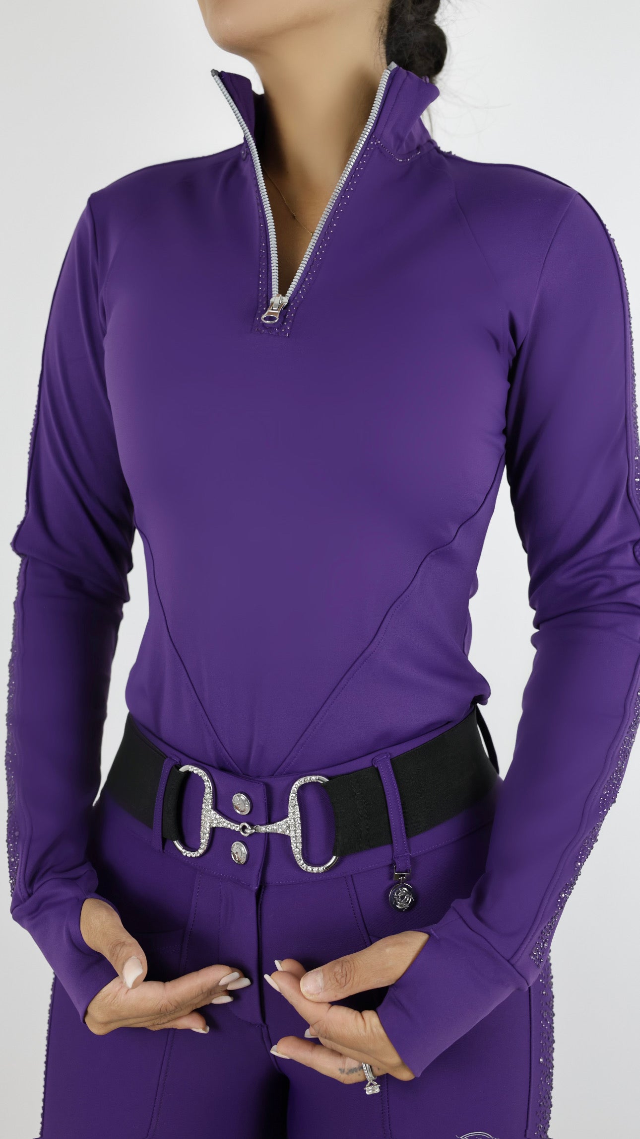 Dragon Luxe Top- (purple)