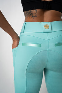 Limited Edition Euro Suede Full Seat Pro - Cascade (Mint)