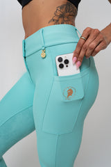 Limited Edition Euro Suede Full Seat Pro - Cascade (Mint)