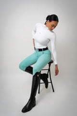 Limited Edition Euro Suede Full Seat Pro - Cascade (Mint)