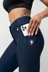 Euro Suede Pro Full Seat in Navy