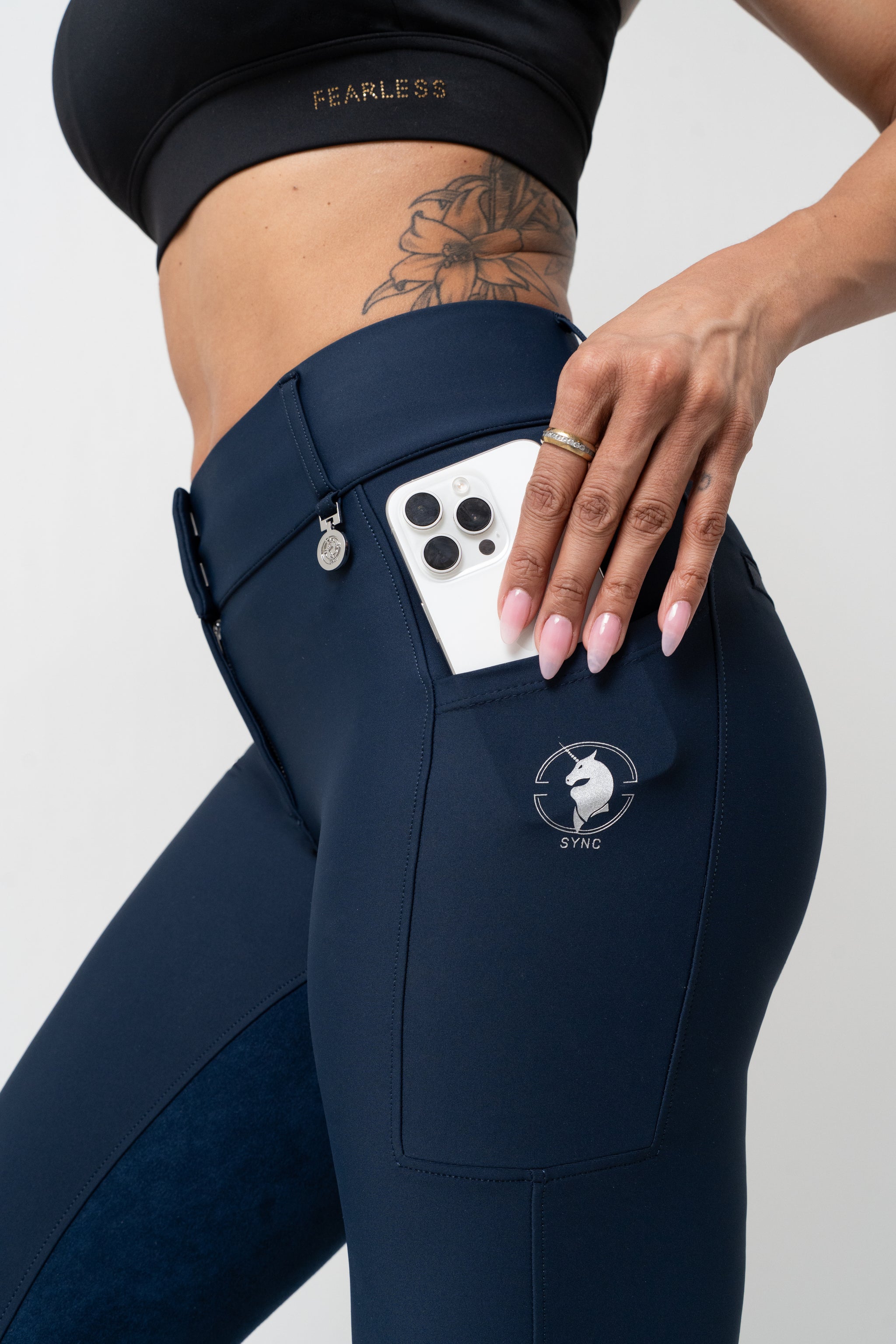 Euro Suede Pro Full Seat in Navy