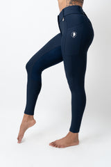 Euro Suede Pro Full Seat in Navy