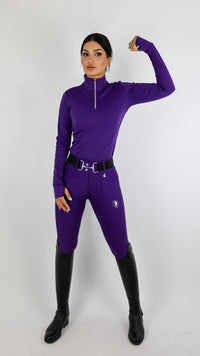 Dragon Luxe Top- (purple)