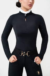 The Penelope Luxe Performance Top (Black)