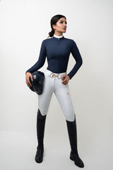 The Penelope Luxe Performance Top (Navy)