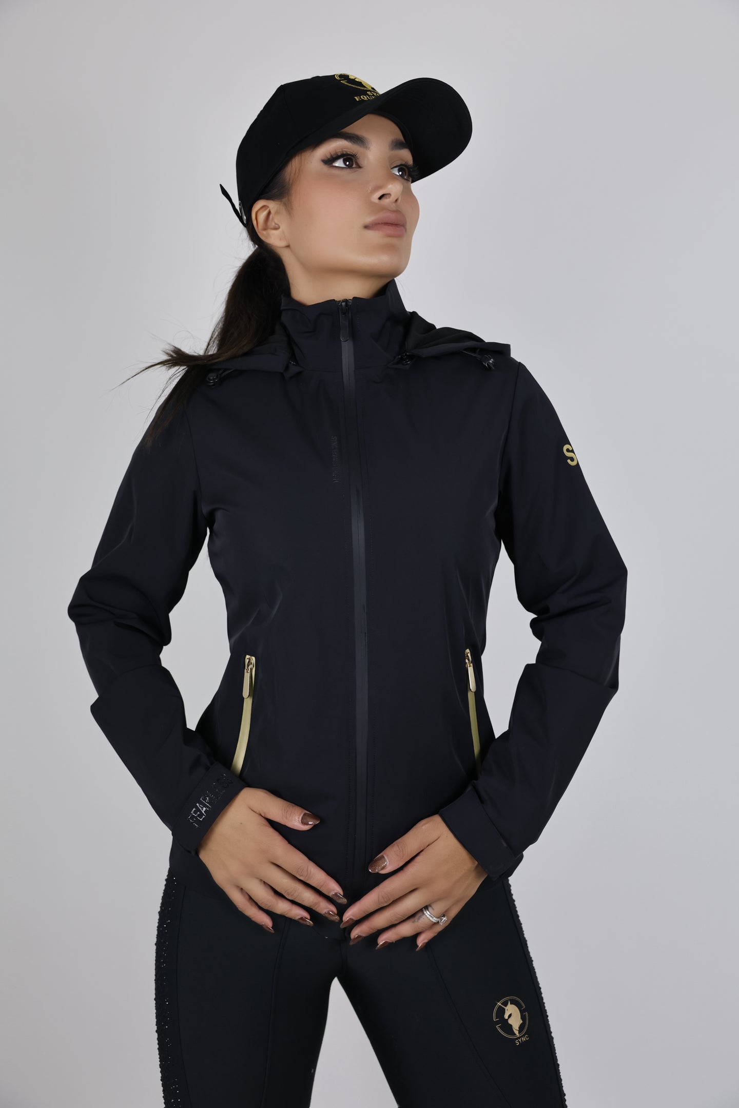 PRE ORDER- The Power Rain Coat (Black)